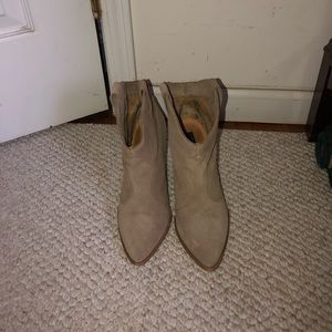 Zara Woman Suede Boots/Booties